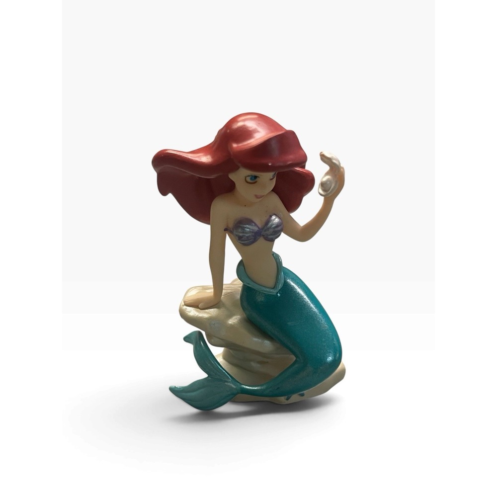 Disney Princess Ariel the Little Mermaid Figure 3" Figurine Topper pearlized